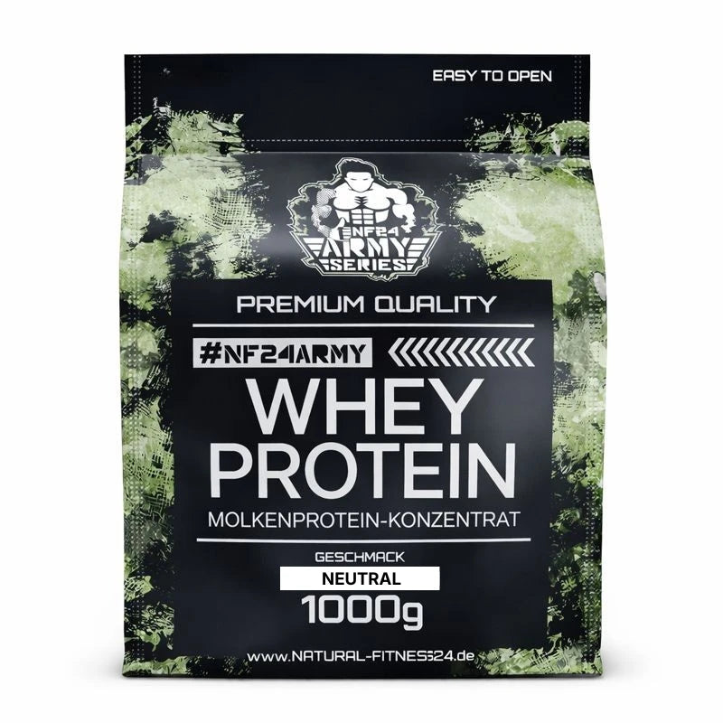 Neutrales Whey Protein Konzentrat 1kg ohne Aromen und Süßungsmittel