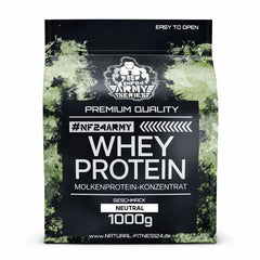 Neutrales Whey Protein Konzentrat 1kg ohne Aromen und Süßungsmittel