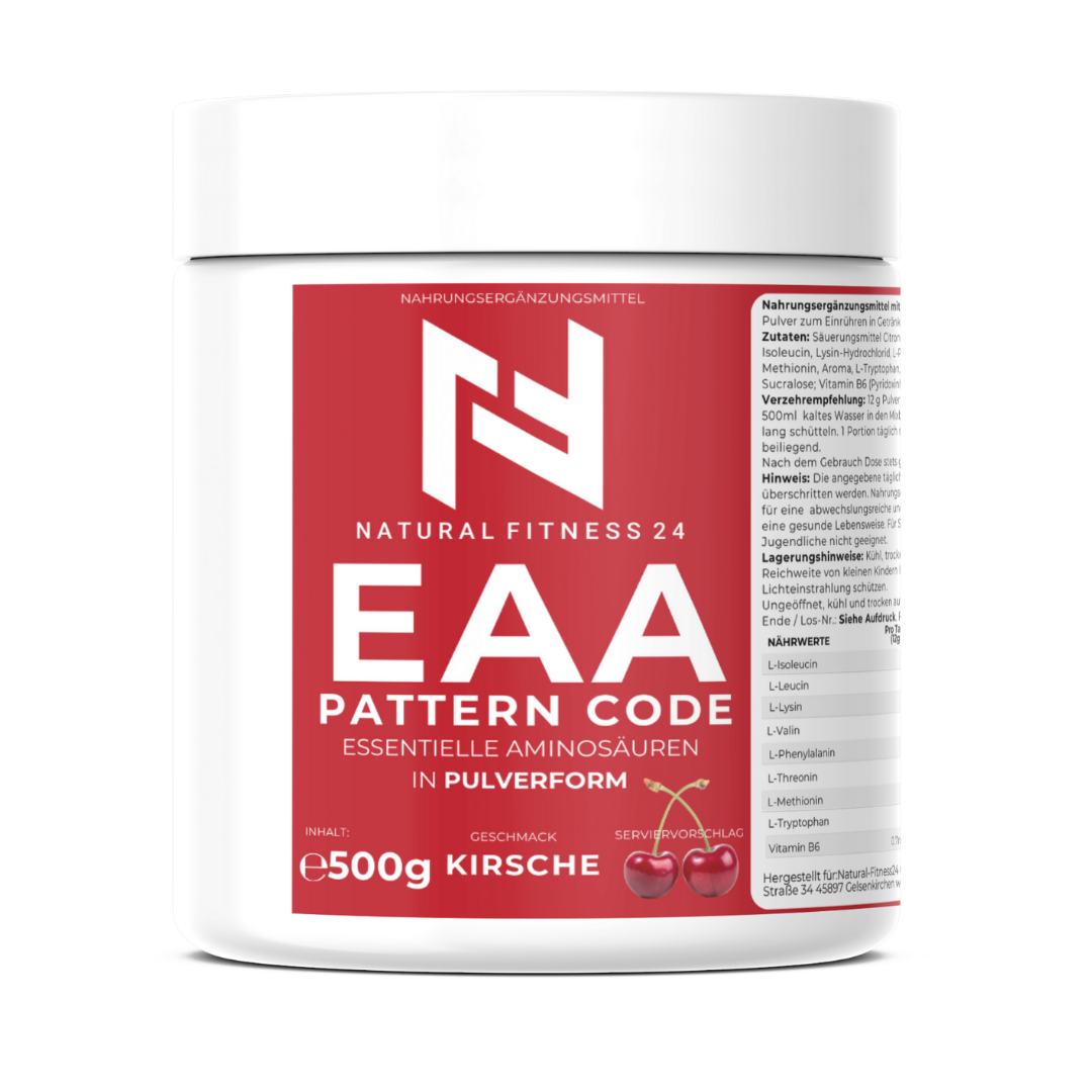 EAA Pulver mit Kirschgeschmack - Essentielle Aminosäuren