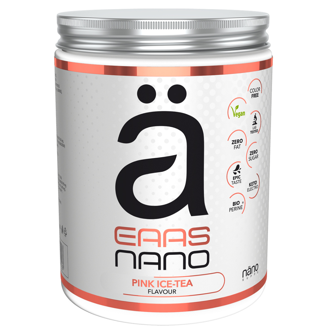 Nanosupps EAA Pulver 420g eistee ice-tea