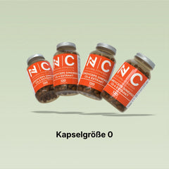 Cordyceps Extrakt Kapseln von Natural-Fitness24 Größe 0