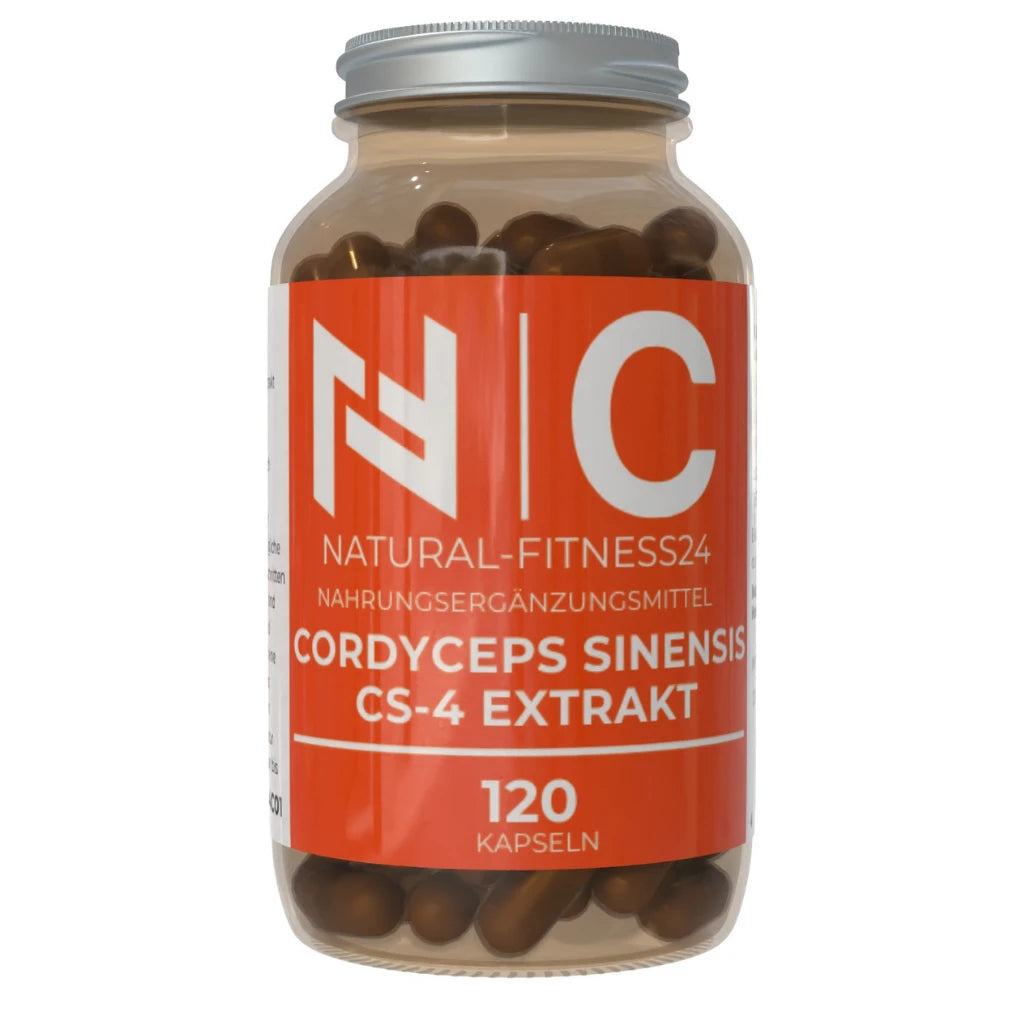 Cordyceps Extrakt Kapseln von Natural-Fitness24