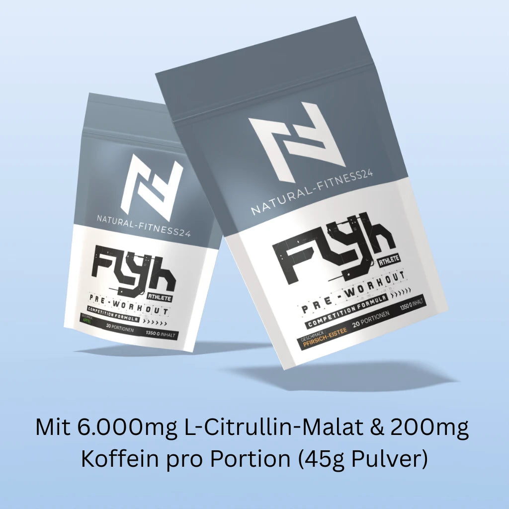  Flyh Athlete enthlt 6000mg L-Citrullin-Malat pro Portion
