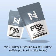  Flyh Athlete enthlt 6000mg L-Citrullin-Malat pro Portion