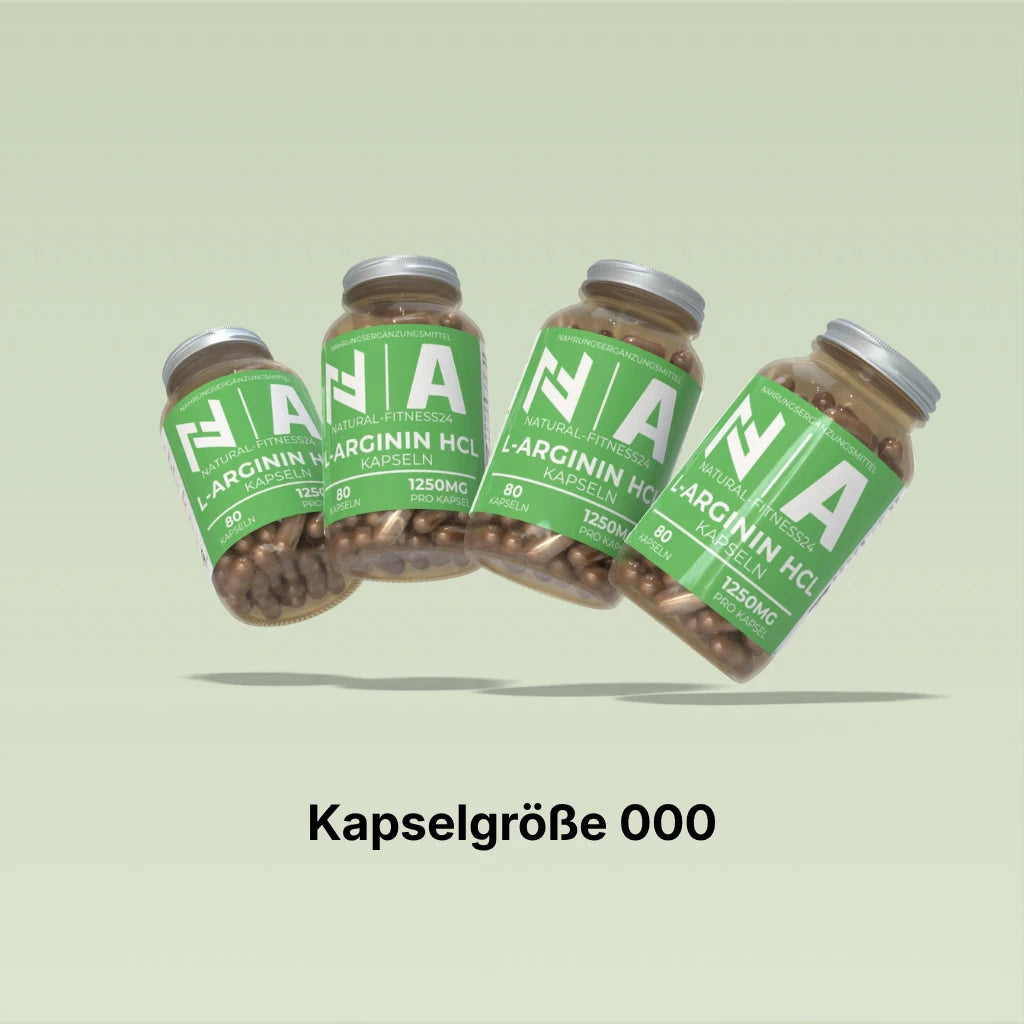 NF24 L-Arginin HCL 80 Kapseln pro Dose Größe 000
