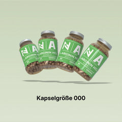 NF24 L-Arginin HCL 80 Kapseln pro Dose Größe 000