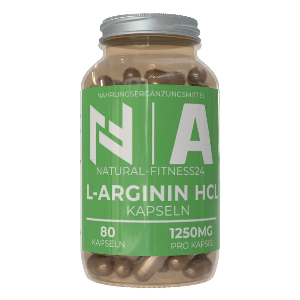 NF24 L-Arginin HCL 80 Kapseln pro Dose 