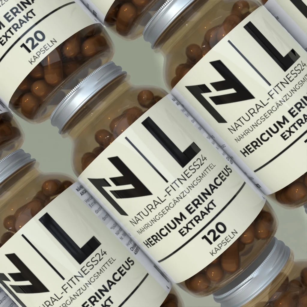  Hericium erinaceus lionsmane Extrakt Kapseln vegan von NF24 120 Caps
