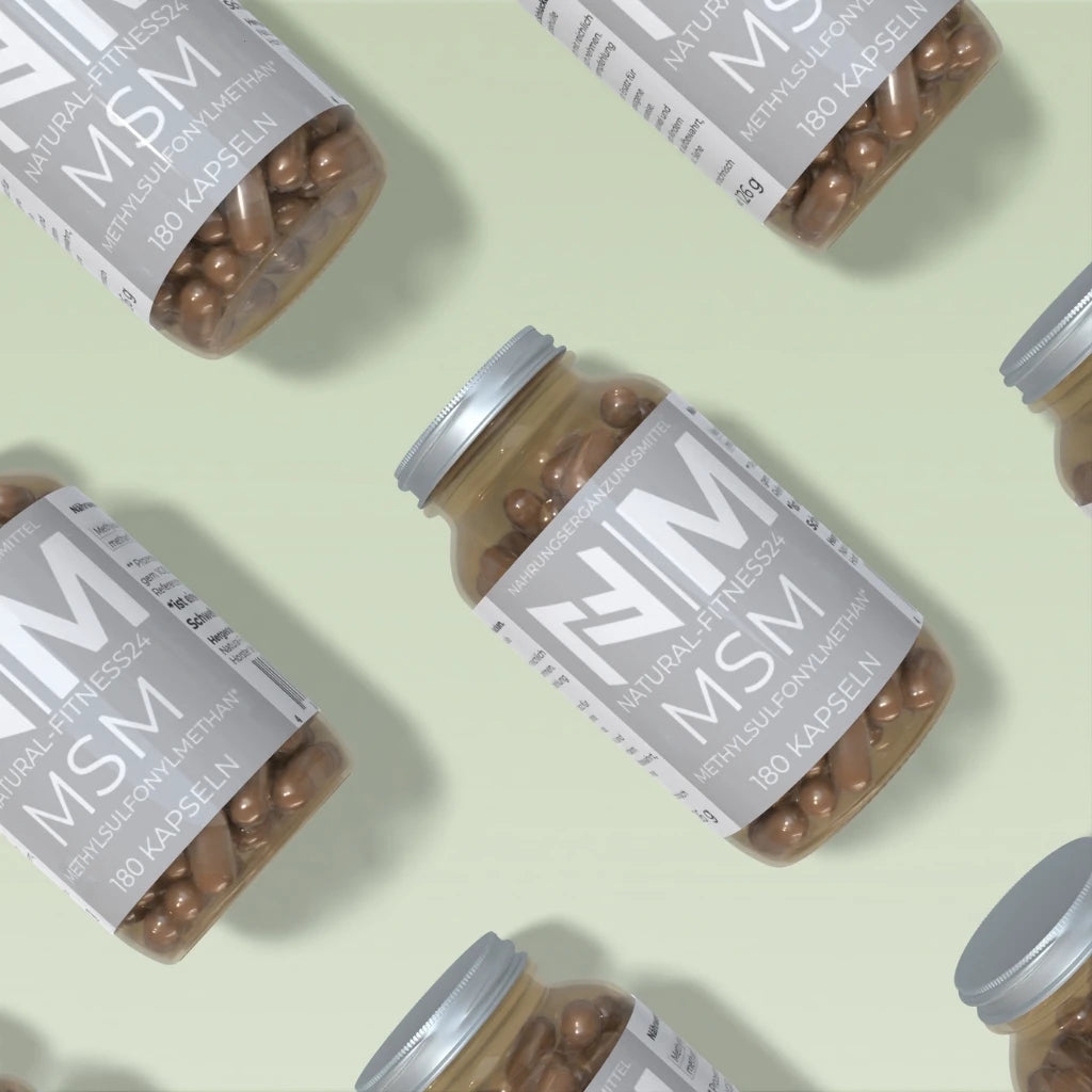 Natural-Fitness24 MSM Kapseln 180 Stück