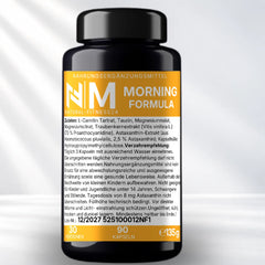 NF24 Morning Formula – L-Carnitin, Taurin, Magnesium, OPC & Astaxanthin Kapseln