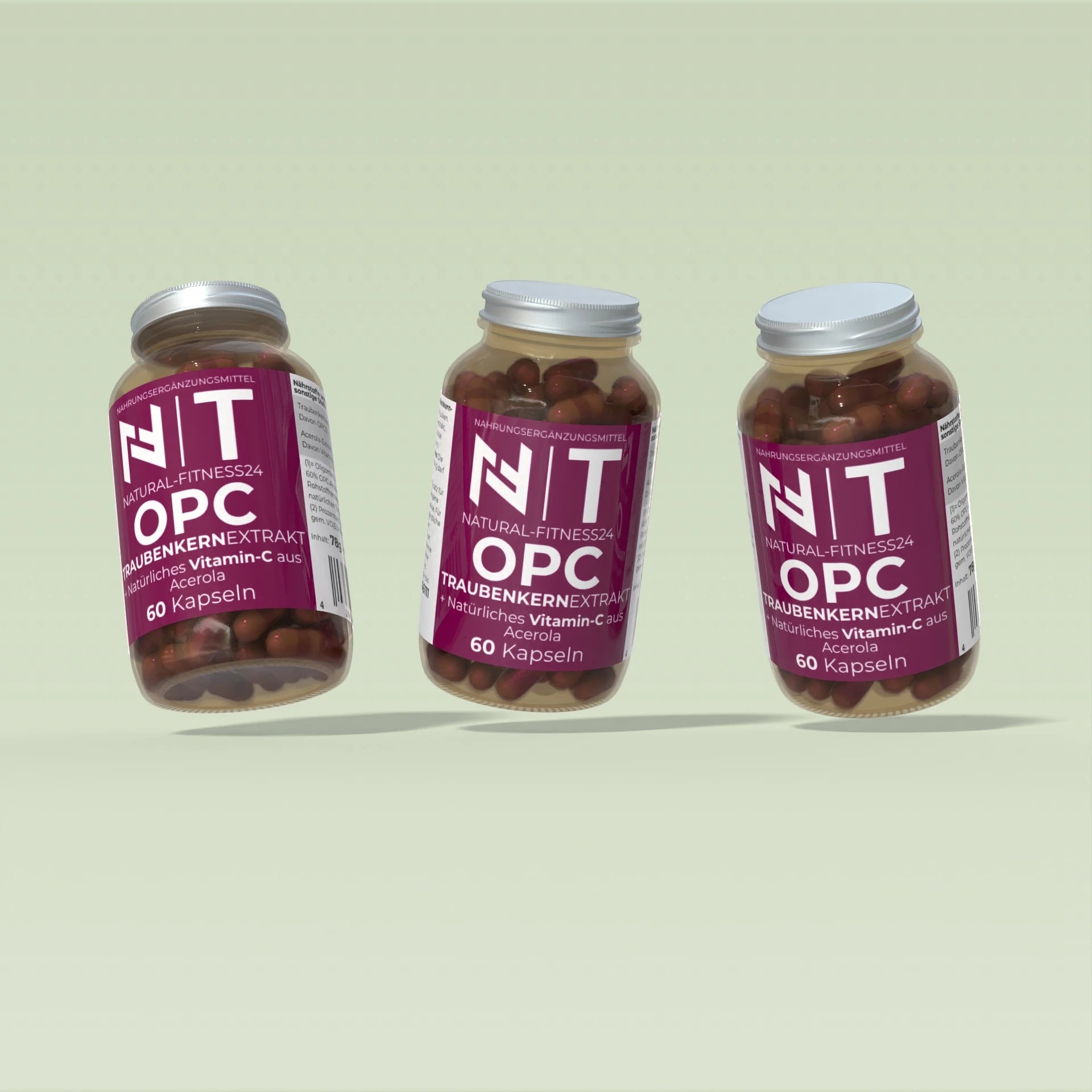 NF24 OPC Vitamin C Kapseln nur 3 Zutaten