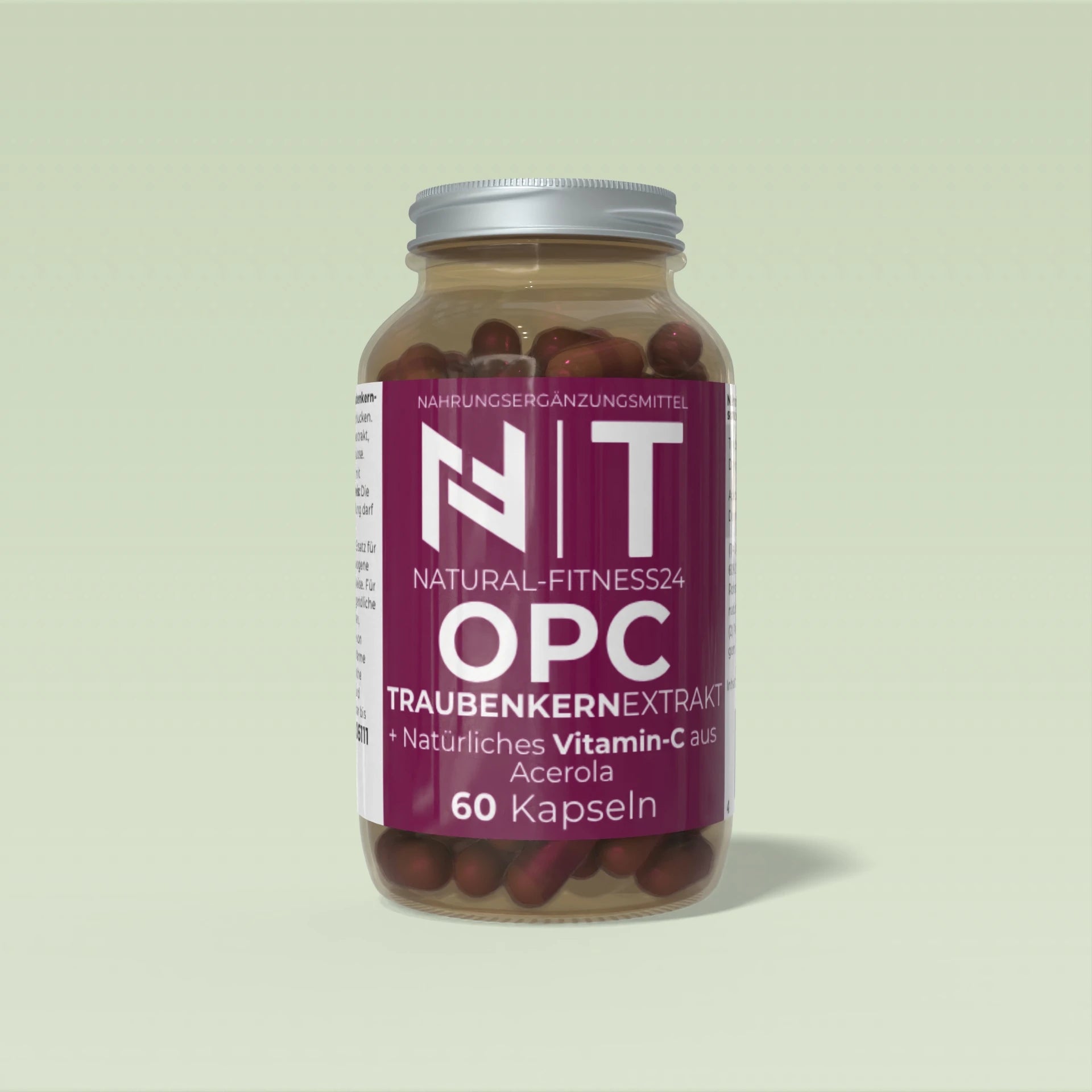 NF24 OPC Traubenkernextrakt Kapseln im Braunglas