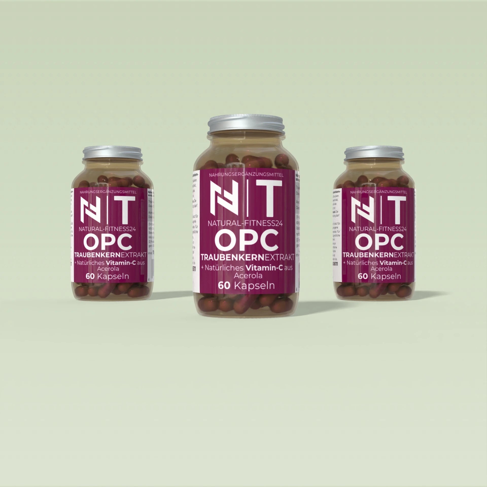 NF24 OPC Traubenkernextrakt mit Vitamin-C Kapseln
