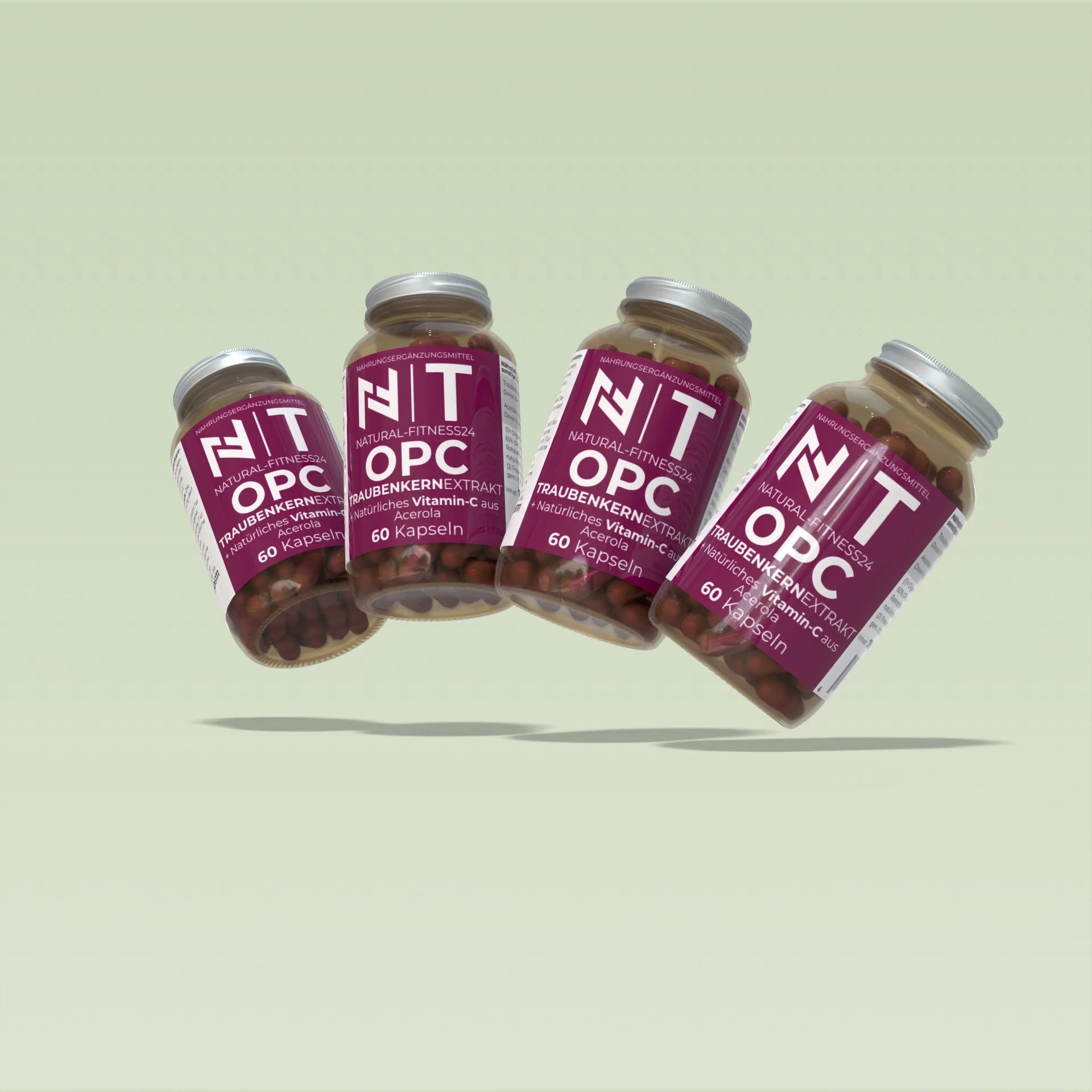 Natural-Fitness24-OPC-Traubenkernextrakt-Acerola-Extrakt 60Kapseln