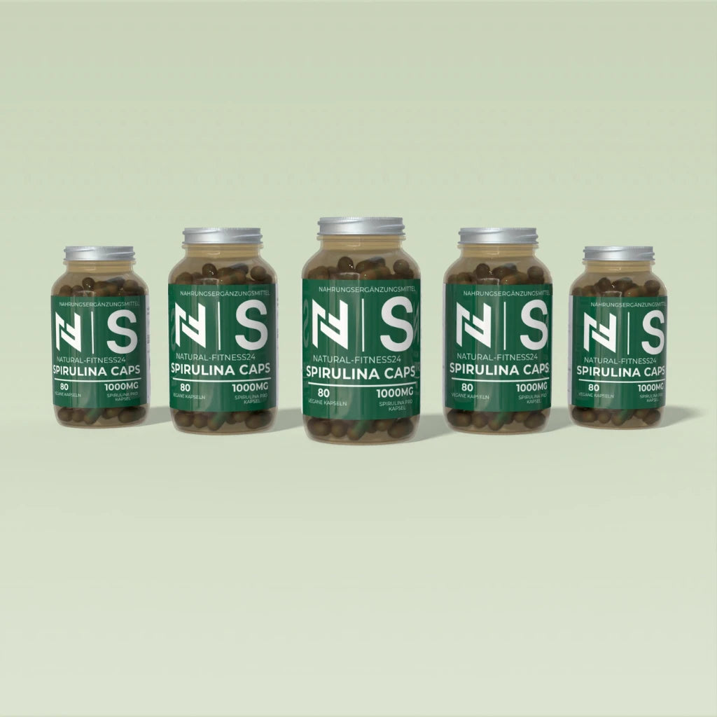 Spirulina Kapseln von Natural-Fitness24