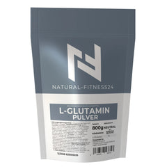 Natural-Fitness24 L-Glutamin Pulver Neutral 800g Inhalt pro Beutel