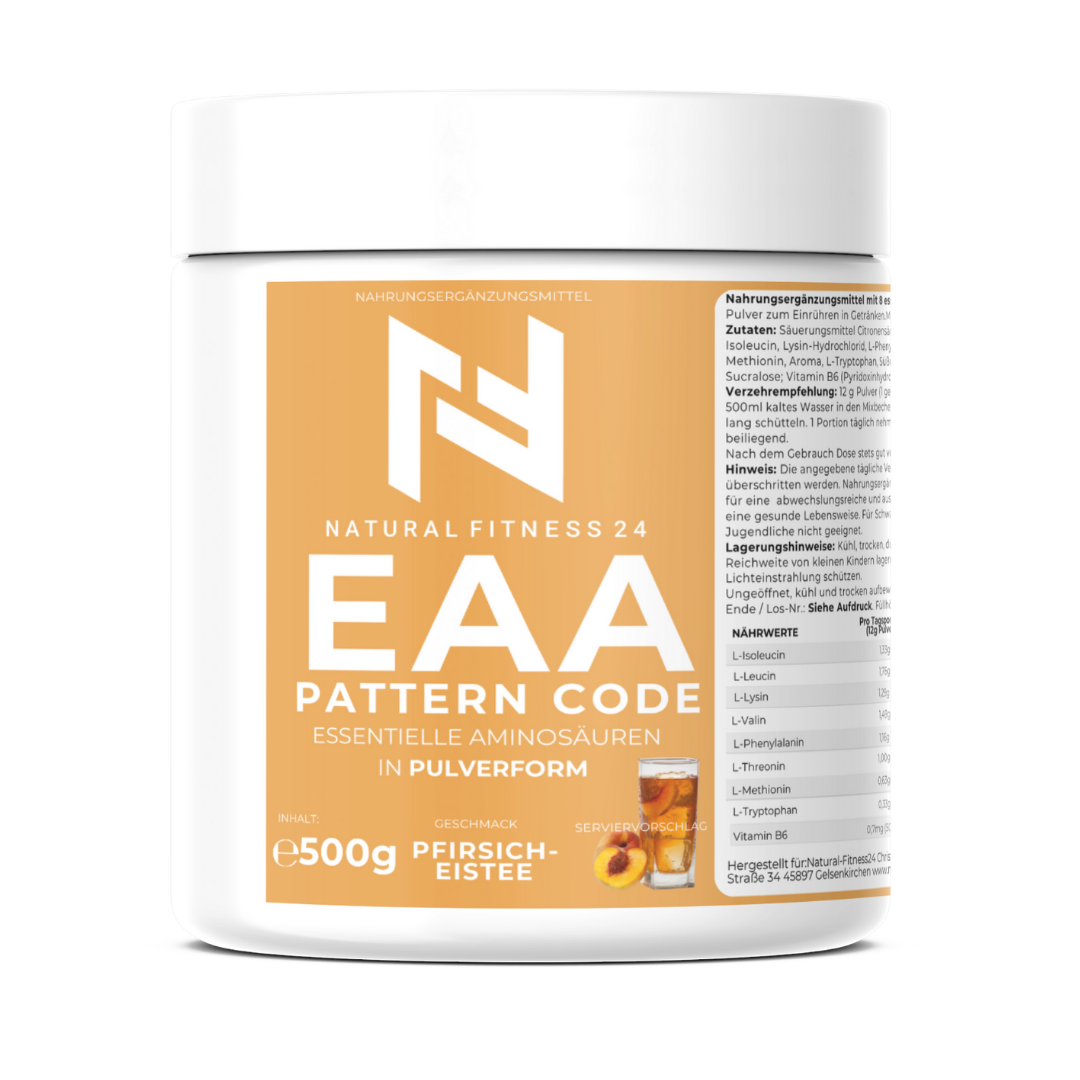 NF24 EAA Pulver in Peach Ice Tea (Pfirsich-Eistee) Geschmack 