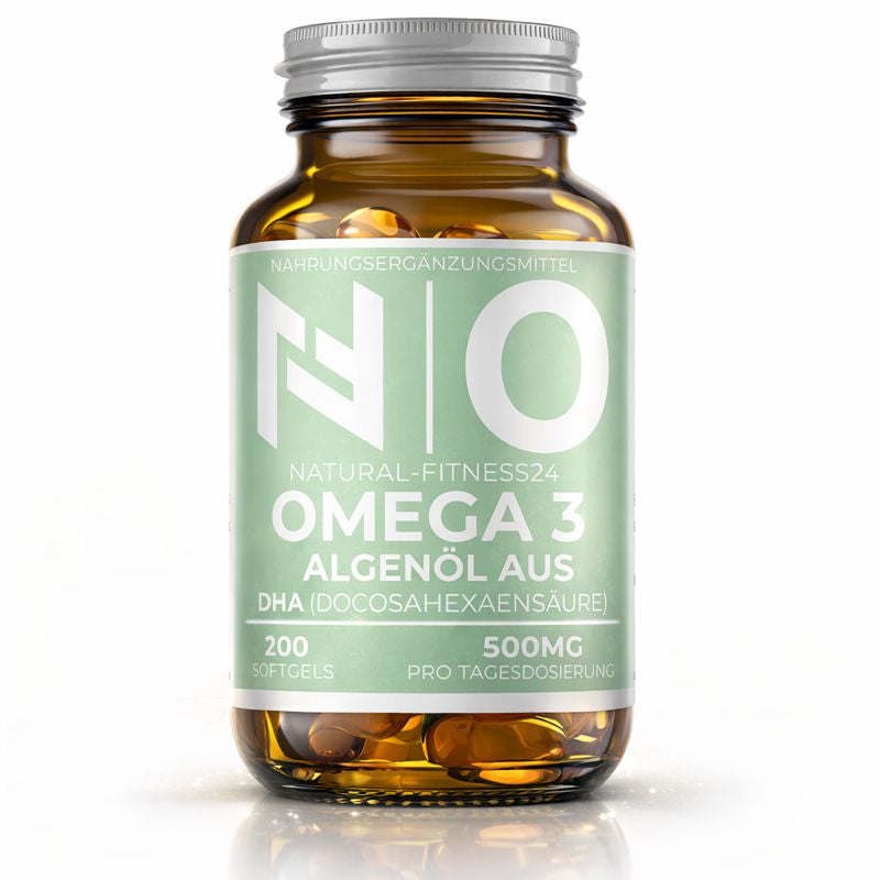 Algenöl Omega-3 DHA Kapseln 200 Softgels