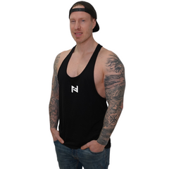 muscle tank top schwarz