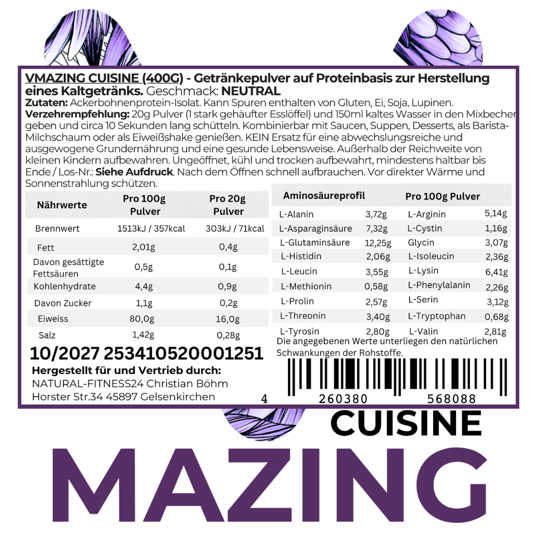 Vmazing Cuisine 400g