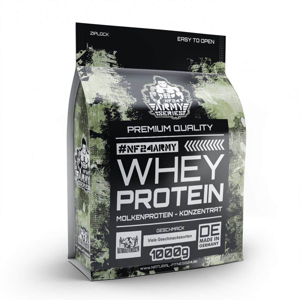 NF24 Whey Protein Konzentrat 1Kg - Hochwertiges Molkenproteinpulver für deine Fitnessziele