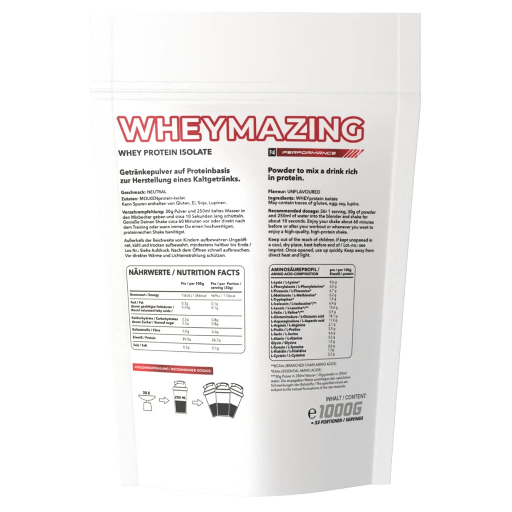 Wheymazing 1kg Neutral