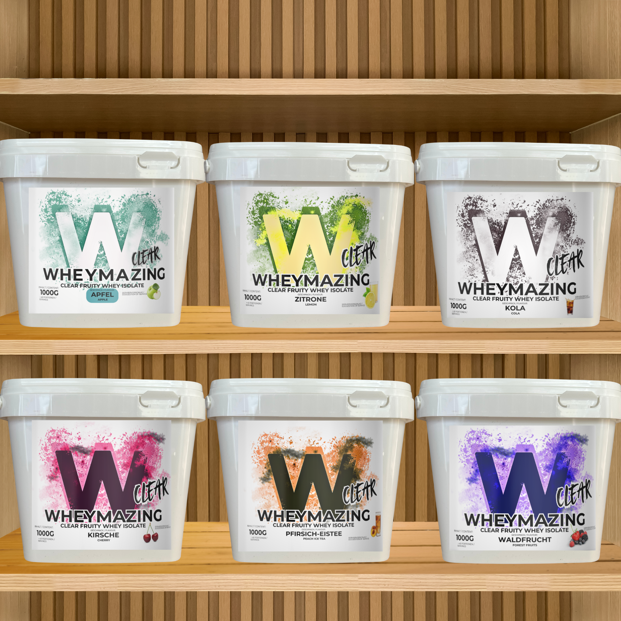 Wheymazing - Clear Fruity Whey Isolat 1Kg