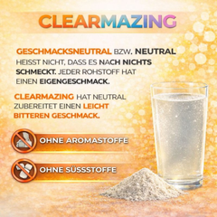 Was bedeutet Neutral bzw. Geschmacksneutral? Clearmazing Clear Whey Protein Isolate 1000g Neutral | Natural-Fitness24