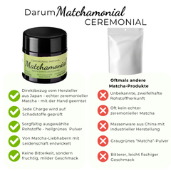 Matchamonial Matcha Pulver "Basic-Ceremonial" 30g