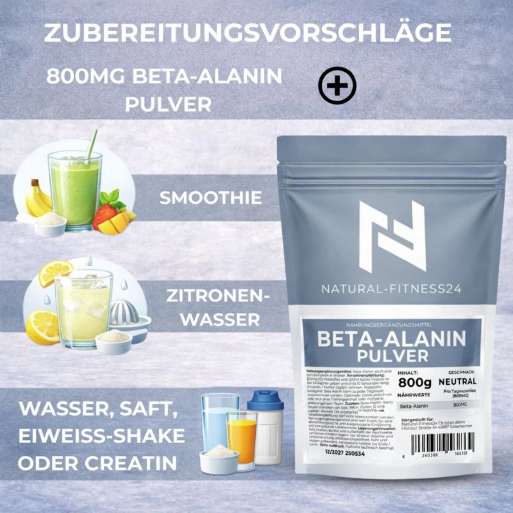 beta alanine pulver kaufen