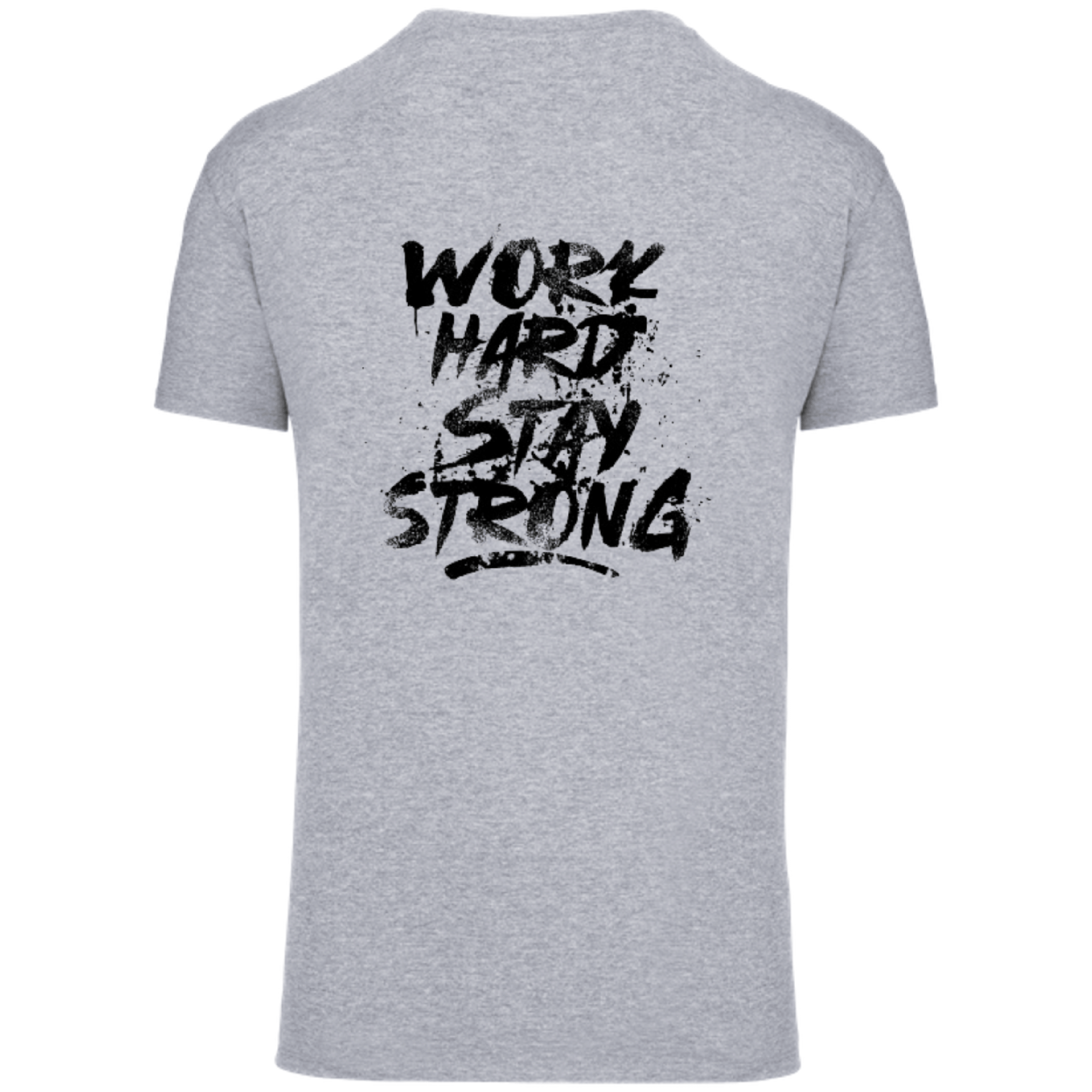 gym shirt  grau spruch  