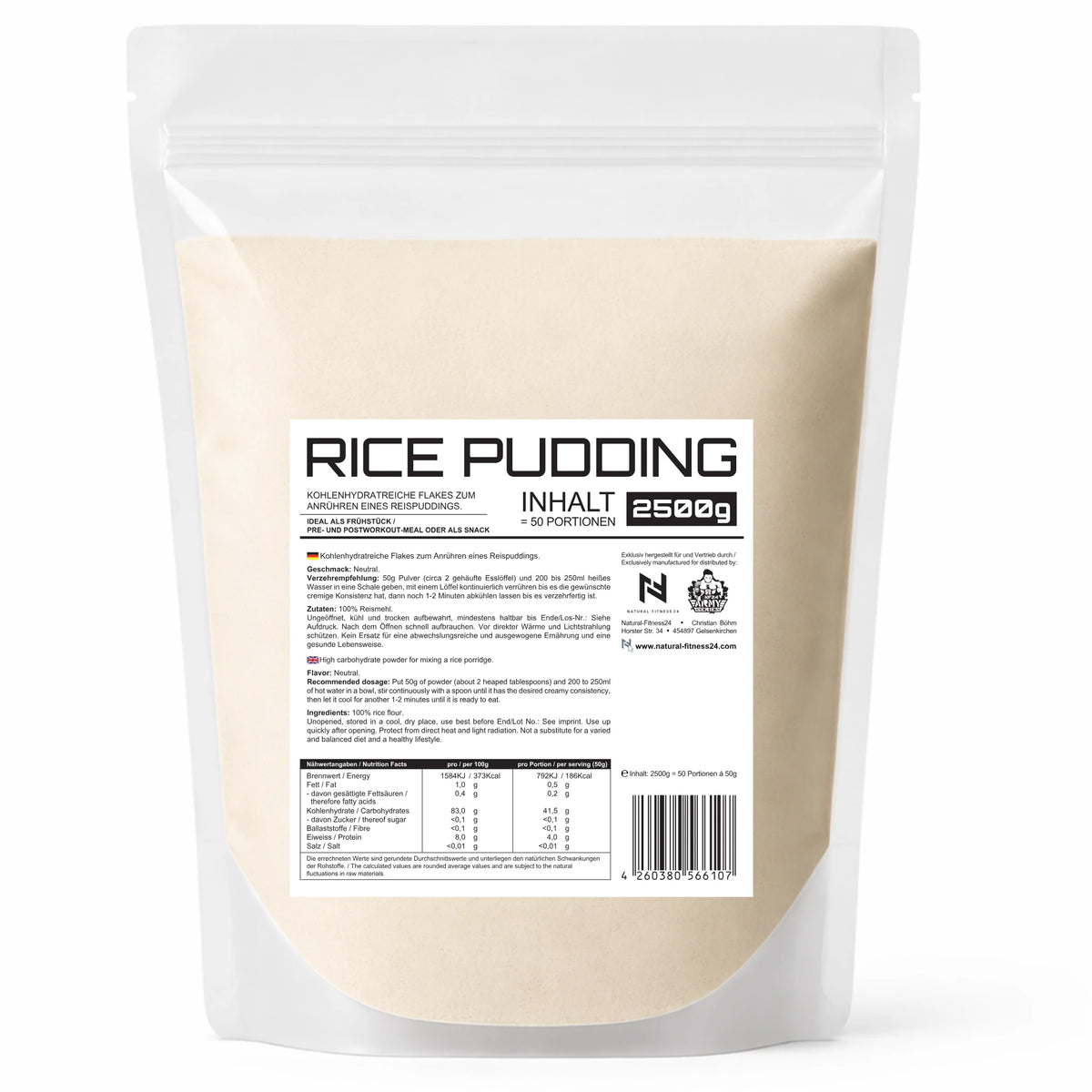 Rice Pudding 2,5Kg