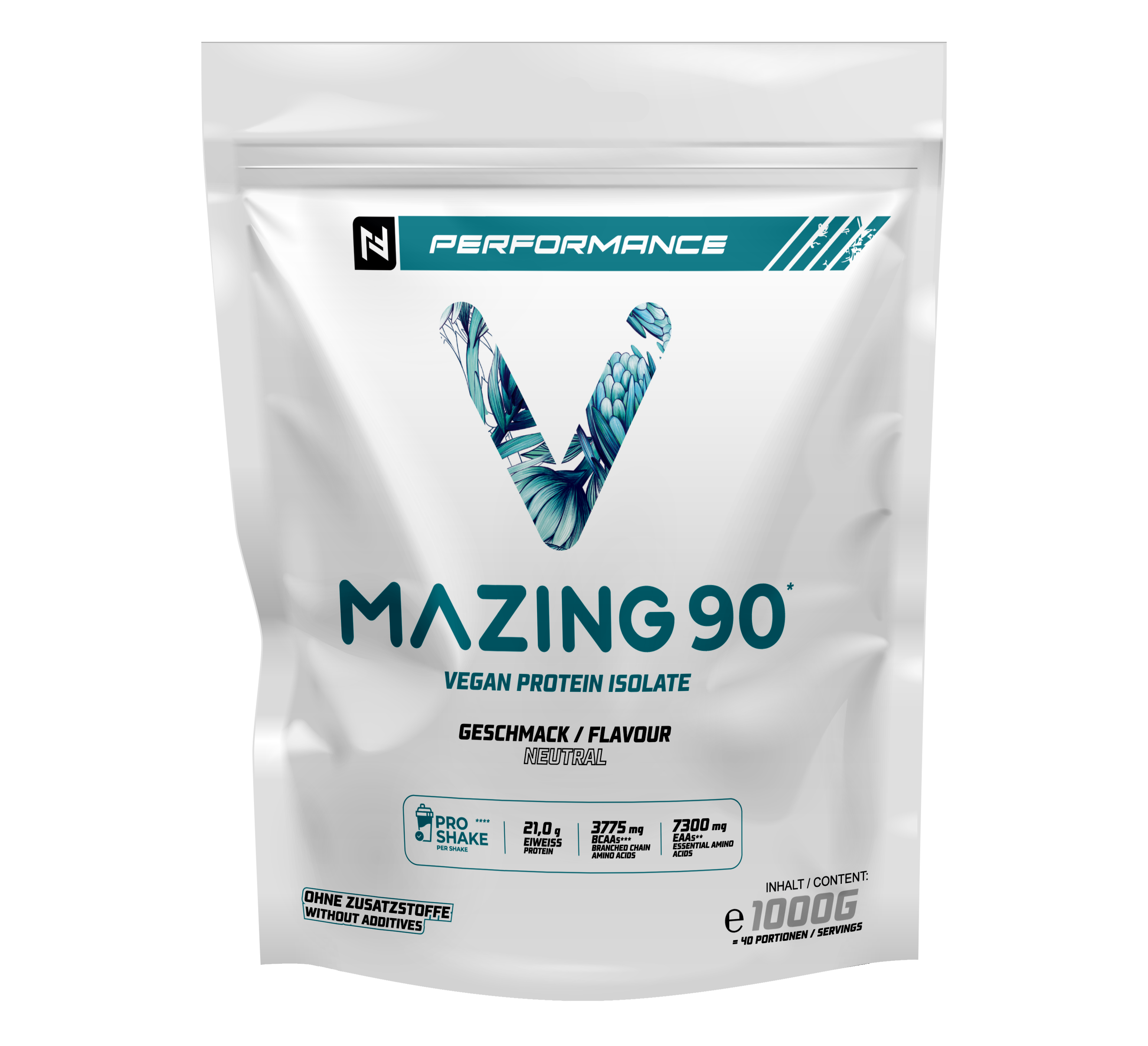 vmazing90 vegan protein isolate 1kg neutral