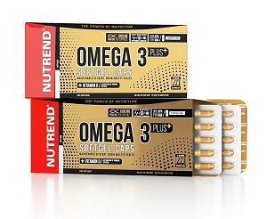 Nutrend Omega 3 plus softgel caps