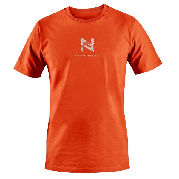 NF24 Gym Shirt Herren mit Front-Aufdruck -T-Shirt Fitness von Natural-Fitness24 (Abbildung ähnlich)