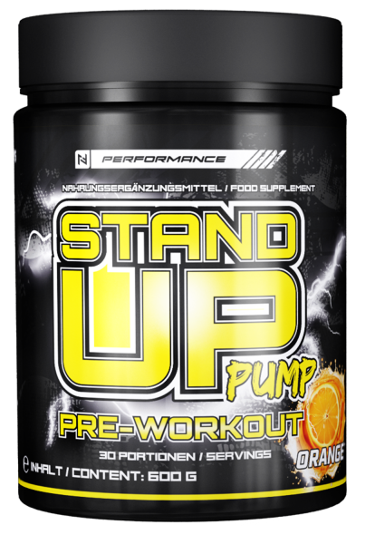 NF24 Stand Up Pump - Pre Workout Booster Pulver 600g